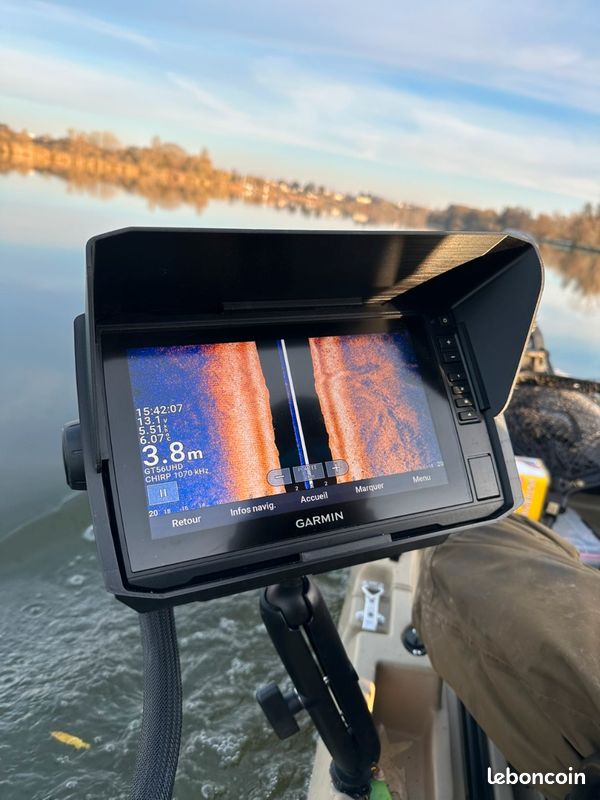 Visiere Parasole Clip-On Per Garmin Echomap 92sv E 93sv – Antiriflesso Per La Pesca - Foto 4