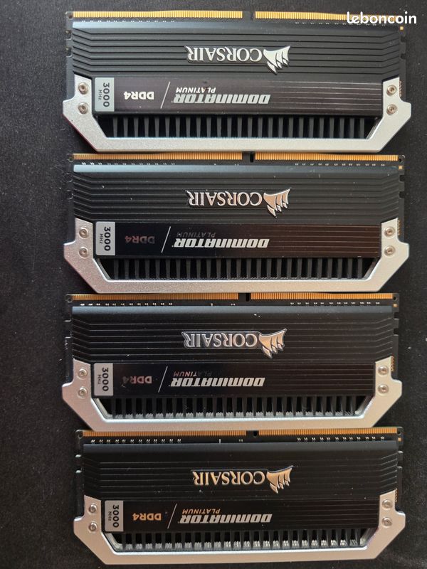 Corsair dominator platinum 3000mHz 4×4Gb (image 1)