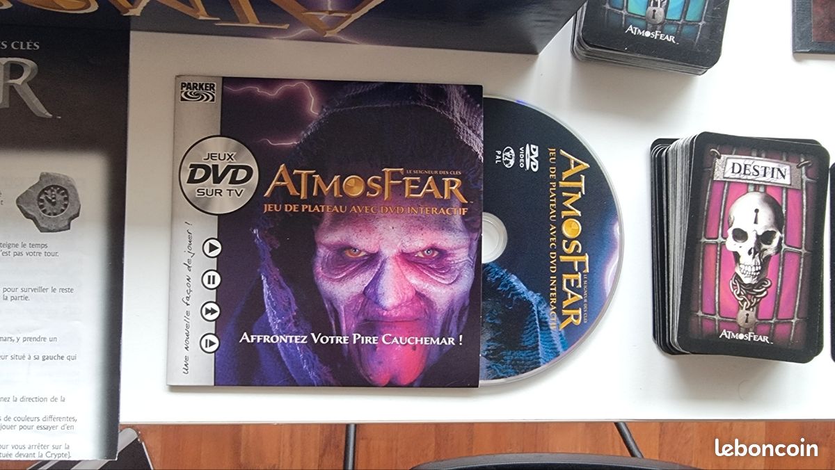 🕯️ AtmosFear – Le Seigneur des Clés (édition DVD) – Jeu complet en excellent état 👻 (image 6)