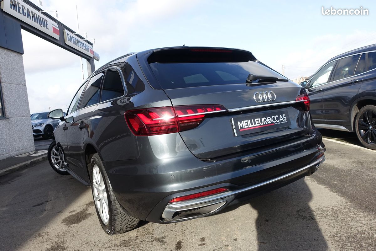A4 Avant 35 Tdi Mhev S-Tronic 163ch Virtual cockpit/Cuir chauffant/Grd Gps Europe/Carplay/Hayon électrique/Hayon électrique/1*Main/Garantie 12 mois (image 15)