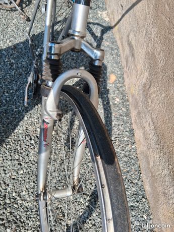 Fourche Randonneuse PEUGEOT 1930 1940 Roue 650 Old Bike Fork Pivot 175mm D 25mm