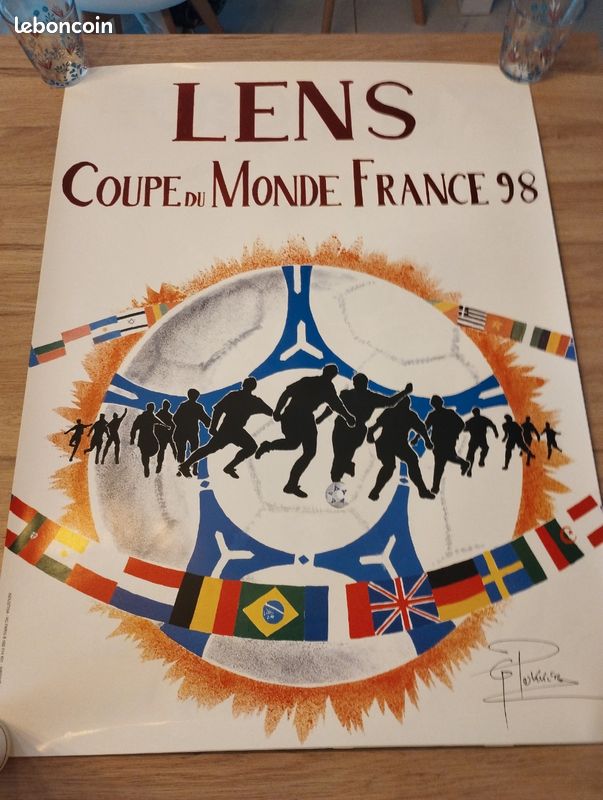 FOOT – COUPE DU MONDE 98 – BORDEAUX – Bouquinistes de Paris