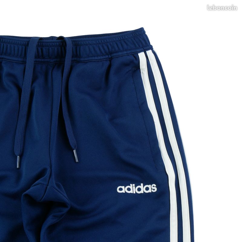 Adidas Jogging 3 bandes AeroReady Coupe fuselée Homme Taille XS Marine #QWE0286 (image 3)