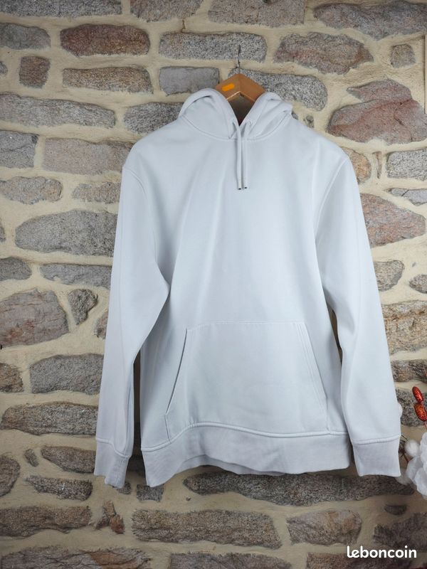 Sweat à Capuche Gris Homme Topman - Taille M - Occasion Très Bon état
