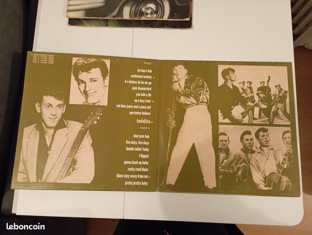 33 tours GENE VINCENT 1956/57 (image 2)