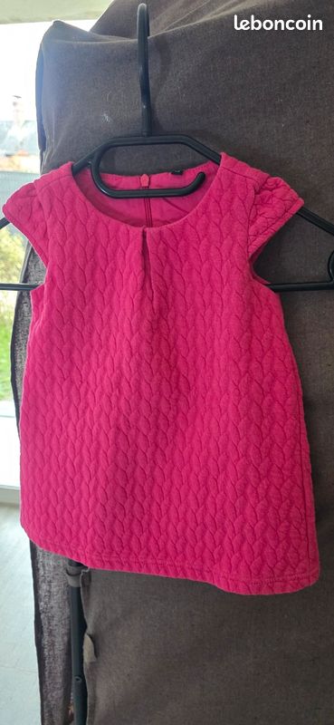 Robe rose 18 mois (image 1)