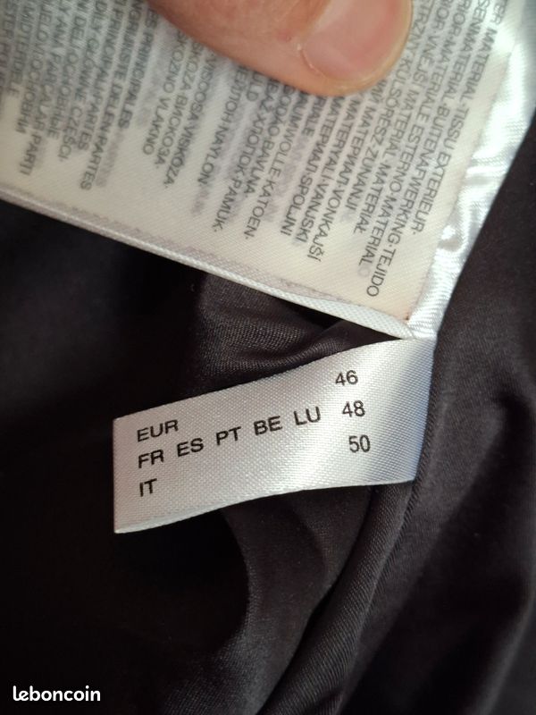 Veste noire taille 48 Your sixth sense C&A (image 12)