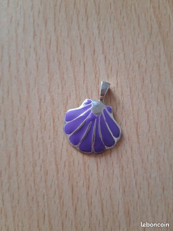 Pendentif Coquille St Jacques En Argent 925 - Neuf, Symbole De Saint-Jacques-de-Compostelle