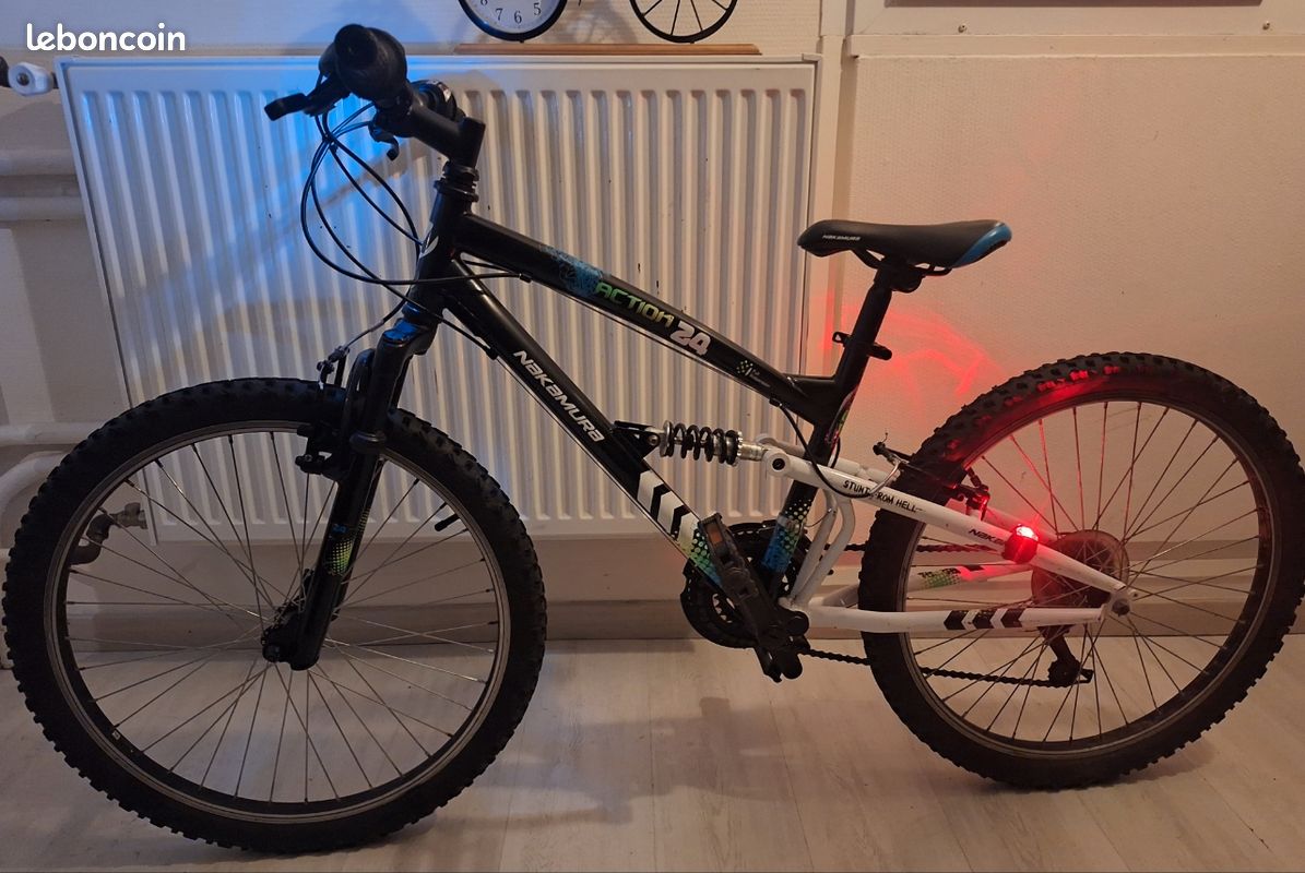 Bike Selle Velo Nakamura Vtt Nakamura Vtt 24 Pouces Age Velo 20 - Main Image