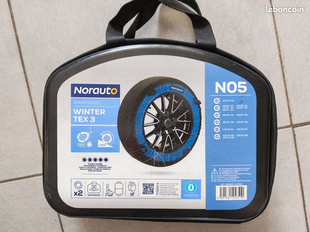 Chaînes neige textiles (image 1)