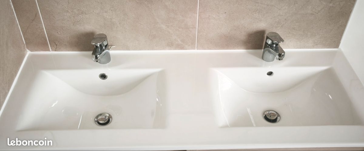 Ensemble salle de bain double vasque SALGAR (image 5)