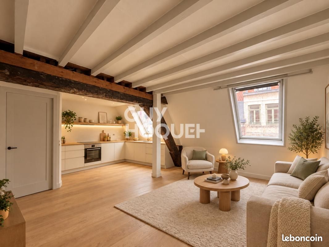 Appartement 4 pièces 80 m² · à Lille · 80 m² · 313 950 €