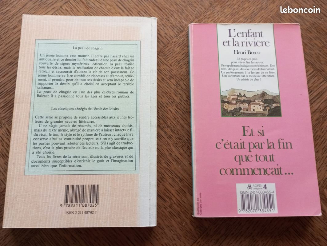 Petits classiques - Folios - Livres des années 90 (G) (image 9)