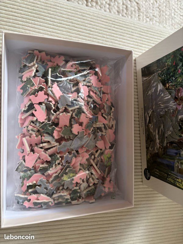 Michèle Wilson - Puzzle d'art en bois - 500 pièces - Villa au bord du lac - Knab