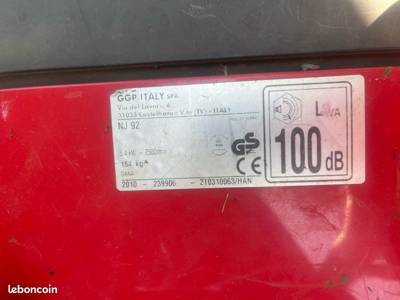 Tondeuse auto portée (image 3)