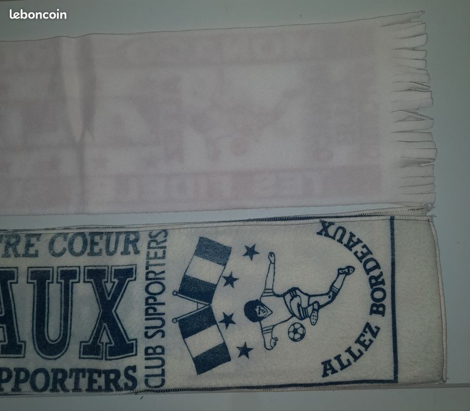 Écharpe Supporter Vintage AS Monaco - Allez Monaco Club Des Supporters - Ancienne