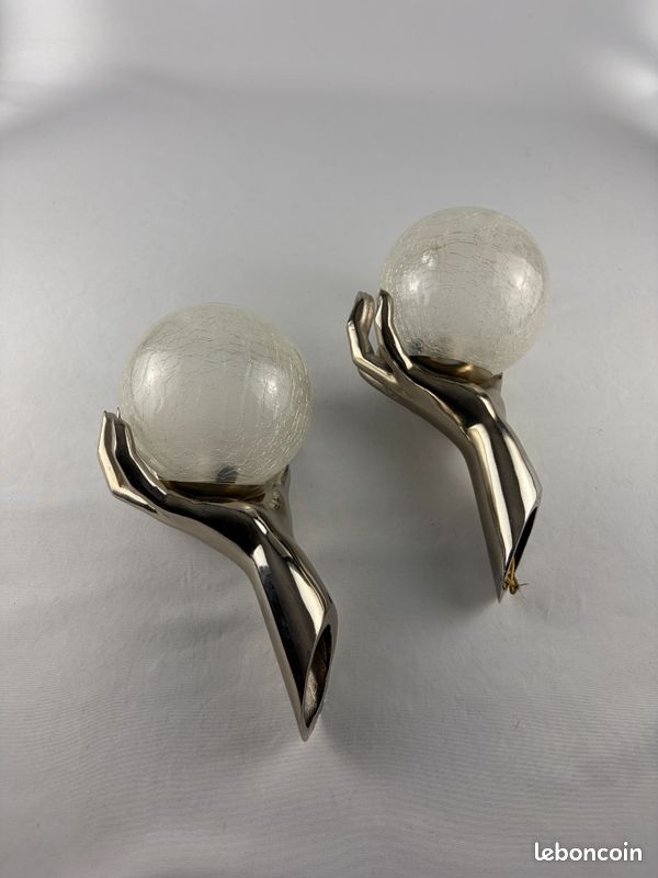 Paire d'appliques Maison Arlus (image 8)