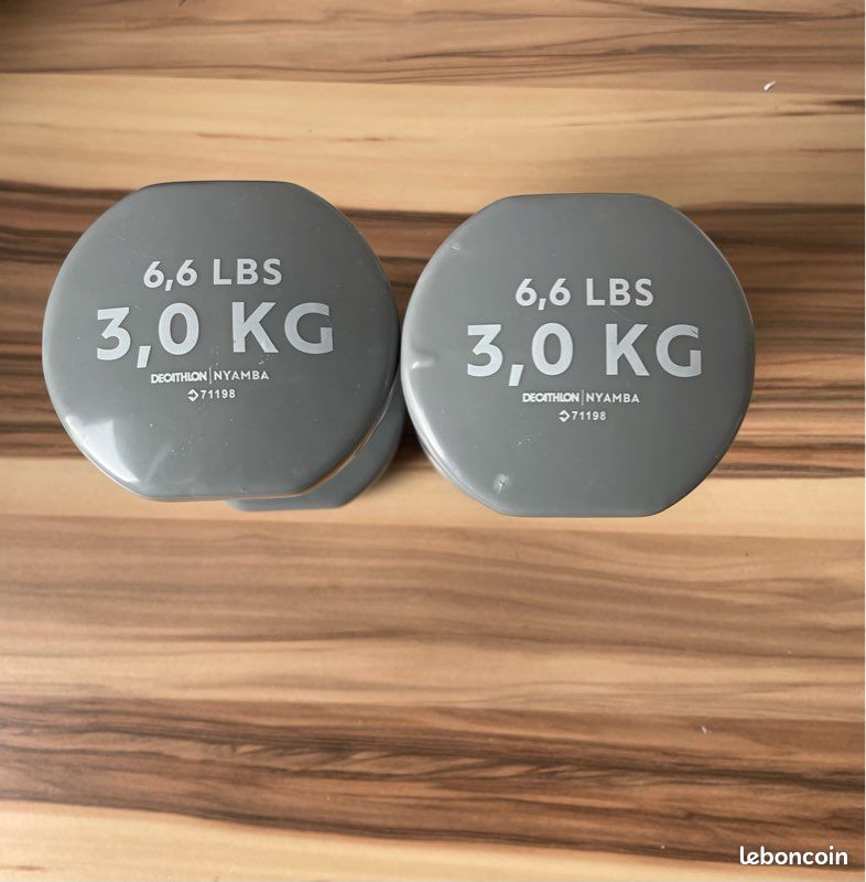 Sko Jeu d'haltères en fonte avec étui TOORX 1.5-20 kg