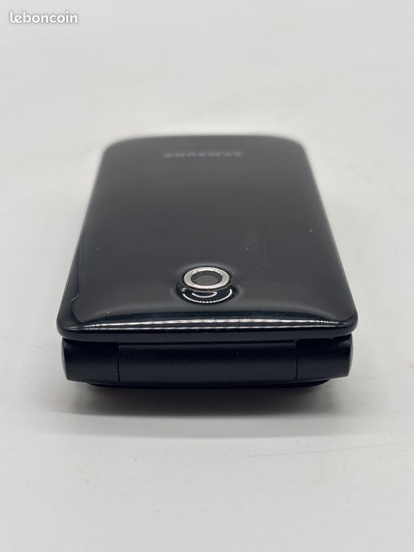 Samsung GT-E2530 téléphone à clapet noir fonctionnel vendu sans chargeur - #J53 (image 5)