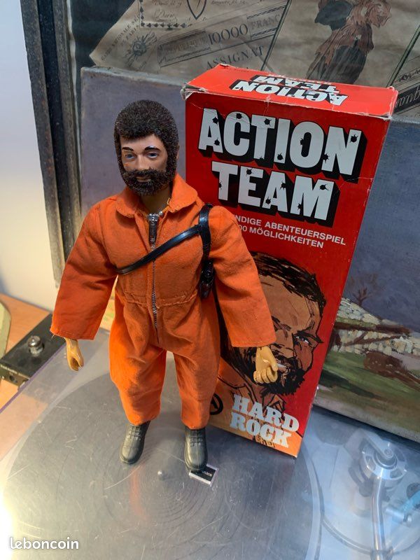 C.D.C. Mollard Paris - Mannequin Articulé 30cm type Action Joe / Action Man - Em