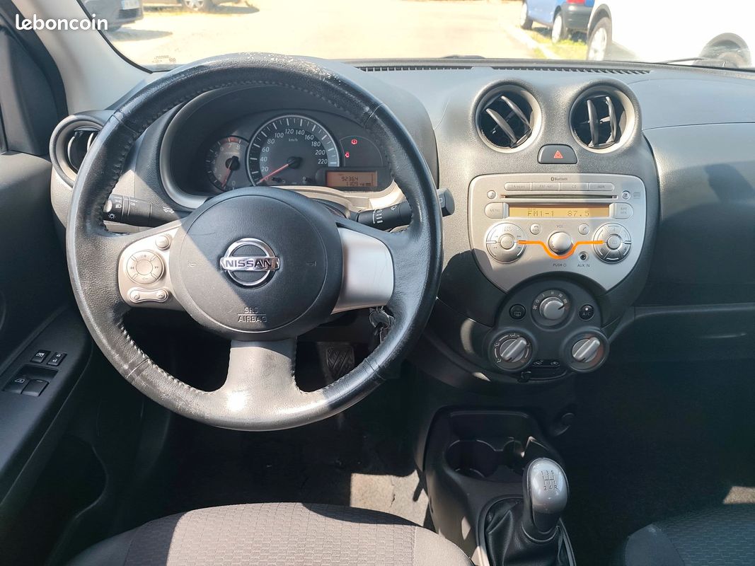 Micra "ELLE" 1.2 80ch - 11/2012 - 92300 kms - garantie 6 mois (image 3)