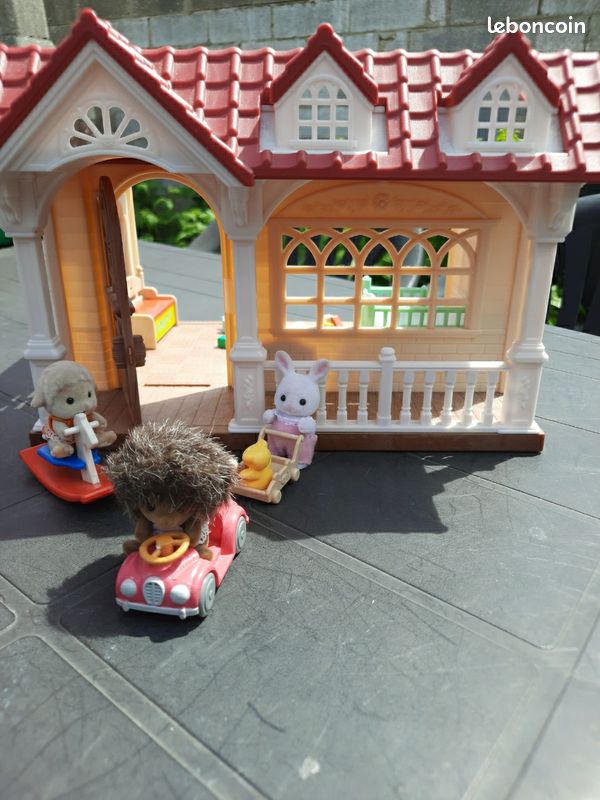 Sylvanian:Epicerie;Nursery;maison tous avec personnage vente à l'unité (image 4)