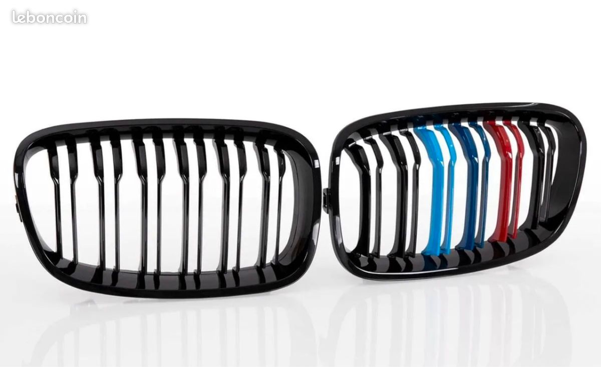 Grilles de calandre noires couleurs Motorsport BMW Série 1 F20