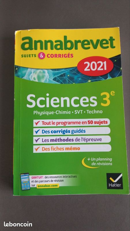 Lot 3 livres pour réviser le brevet (image 4)