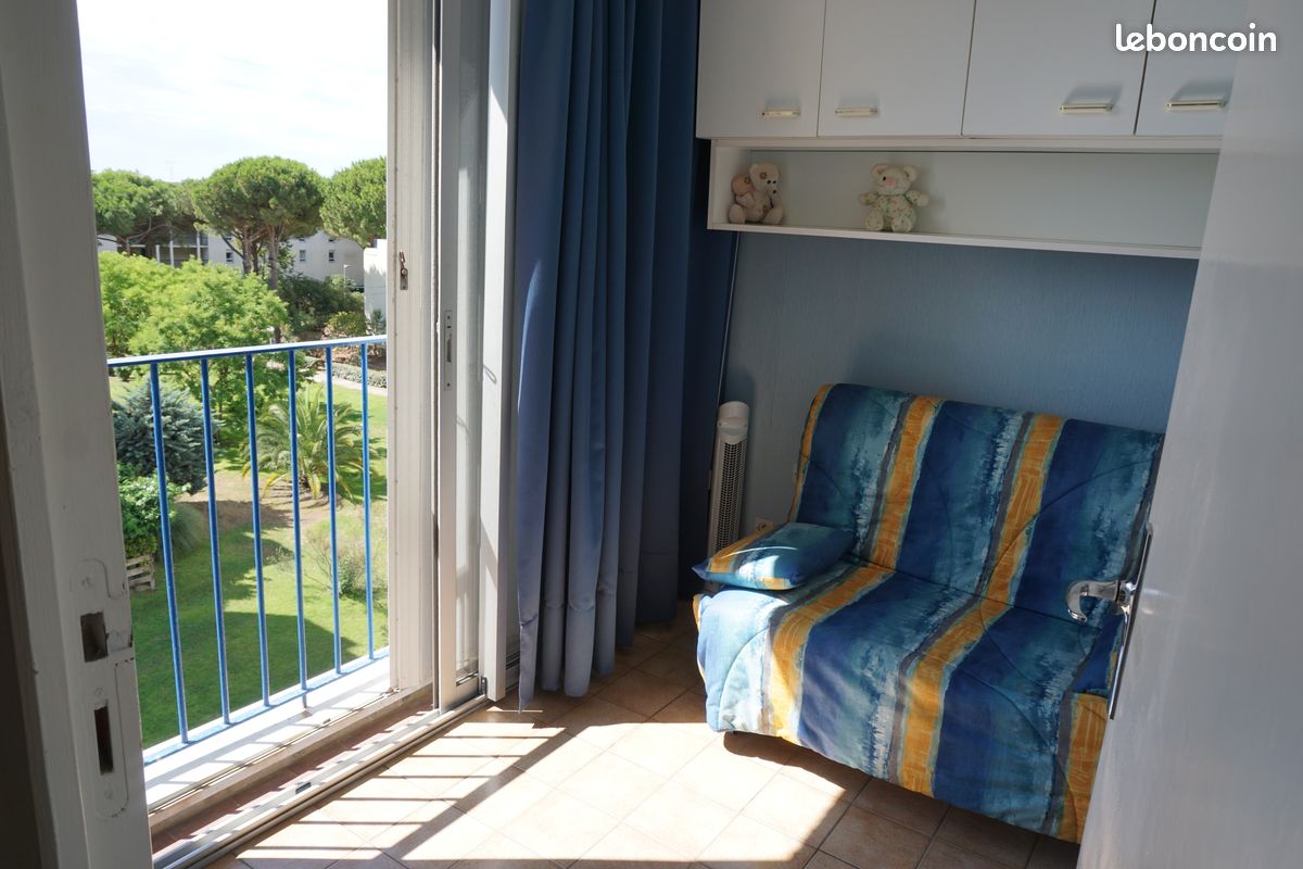 Appartement grande motte avec terrasse 5 a 6 personnes (image 6)