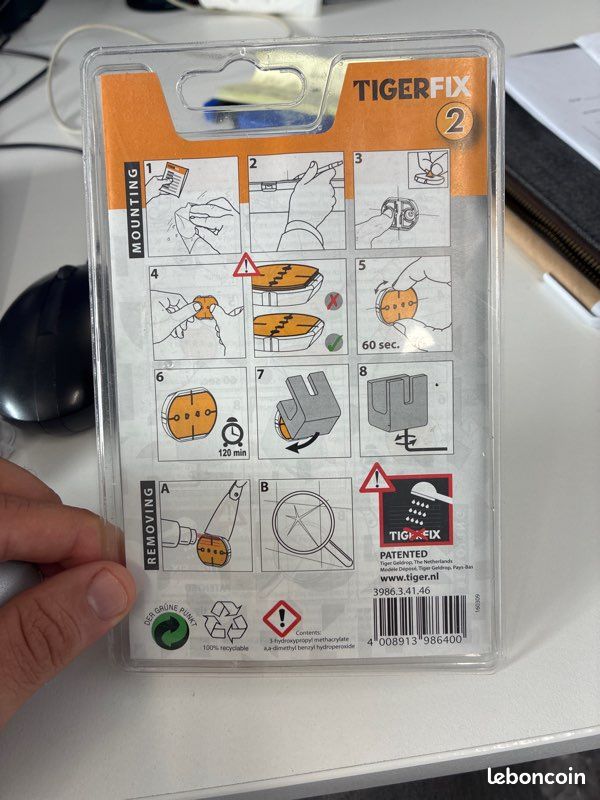 🔧 TigerFix 2 – Système de fixation sans perçage – 🛠️ (image 2)