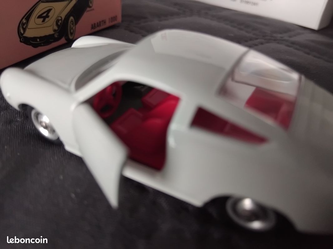 Solido Ancien – Fiat Abarth 1000 – REF 124 9/62 – 1/43 – France Années 60 – Occasion