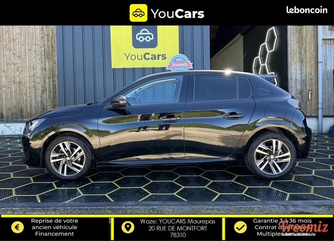 Peugeot 208 GENERATION-II 1.2 100 ALLURE - ENTRETIEN PEUGEOT - CARPLAY - CAMERA DE RECUL (image 2)