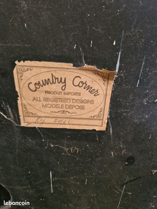 Tableau Vintage 'Country Corner Camembert' – Bois Relief, Thème Fromage (EGBL)