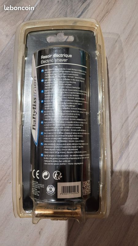 Rasoir électrique BaByliss for Men- NEUF (image 2)