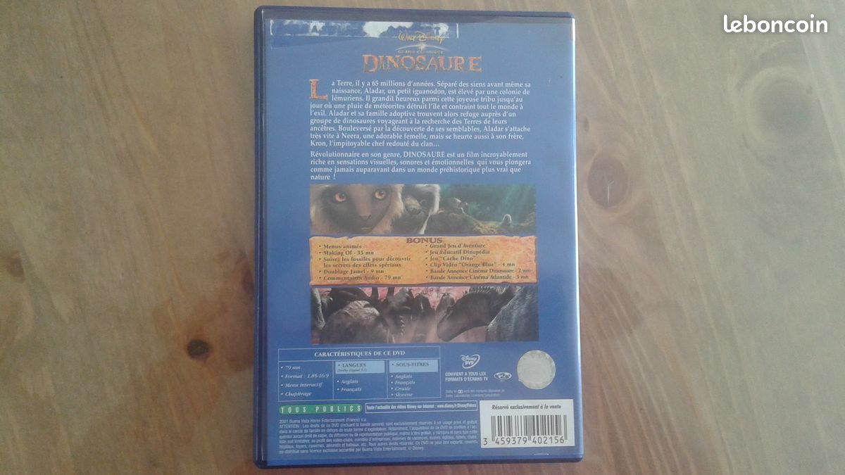 Dvd dinosaure walt disney (image 3)