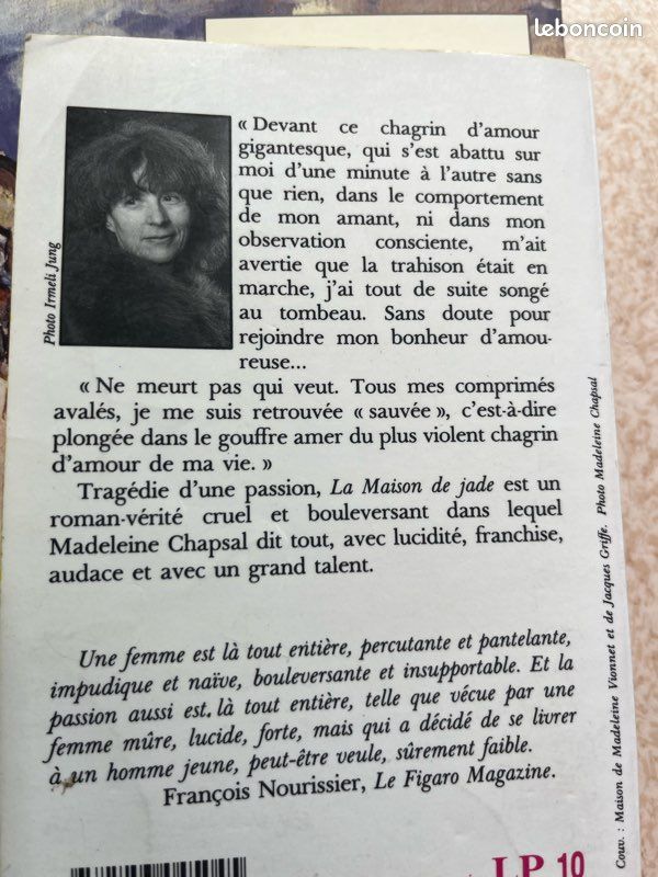3 livres madeleine chapsal (image 3)