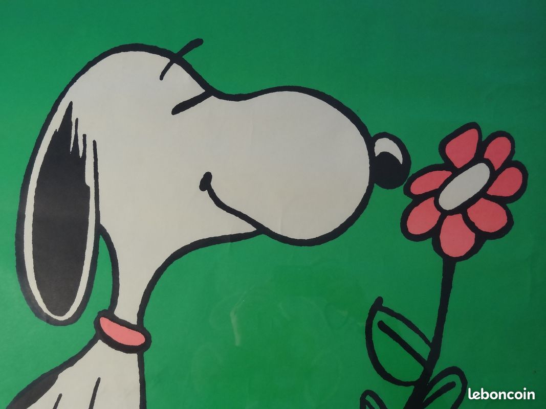 Poster Snoopy Schulz vintage (image 3)