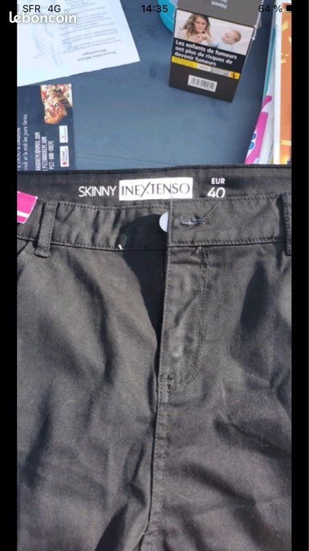 Pantalon noir (image 2)