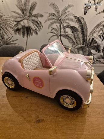Voiture rose Rétro OUR GENERATION Jeux Jouets