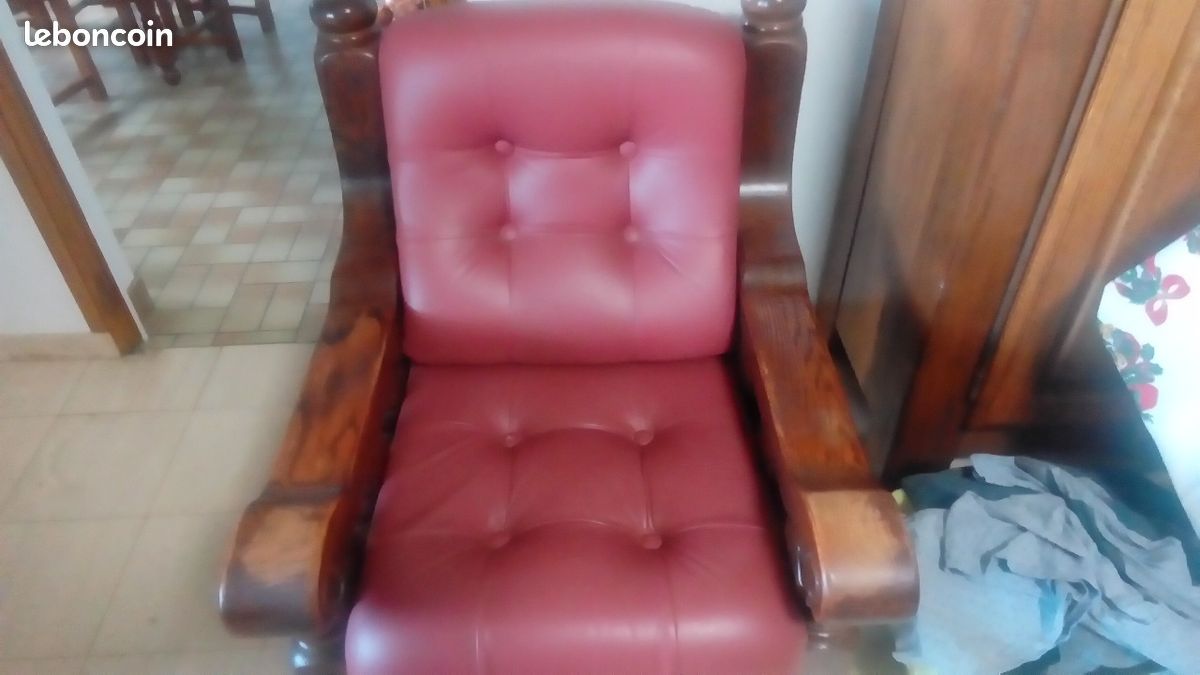 Salon en cuir (image 1)