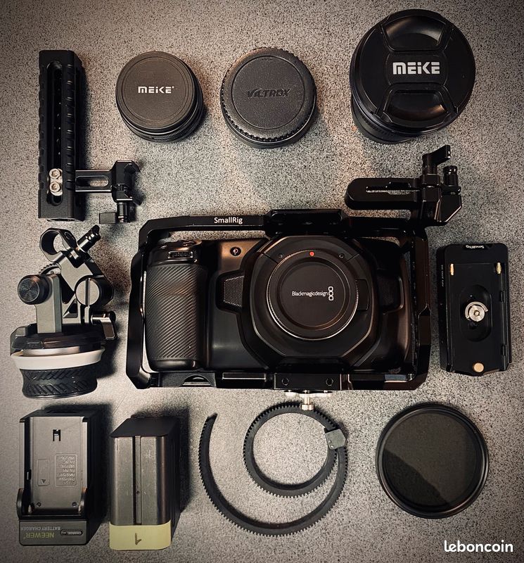 Kit BlackMagic pocket Cinema Camera 4k (BMPCC)+ Sigma art 18-35 (image 1)