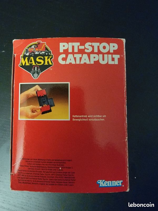 M.A.S.K. Kenner Pit-Stop Catapult en boîte 100% original (image 4)