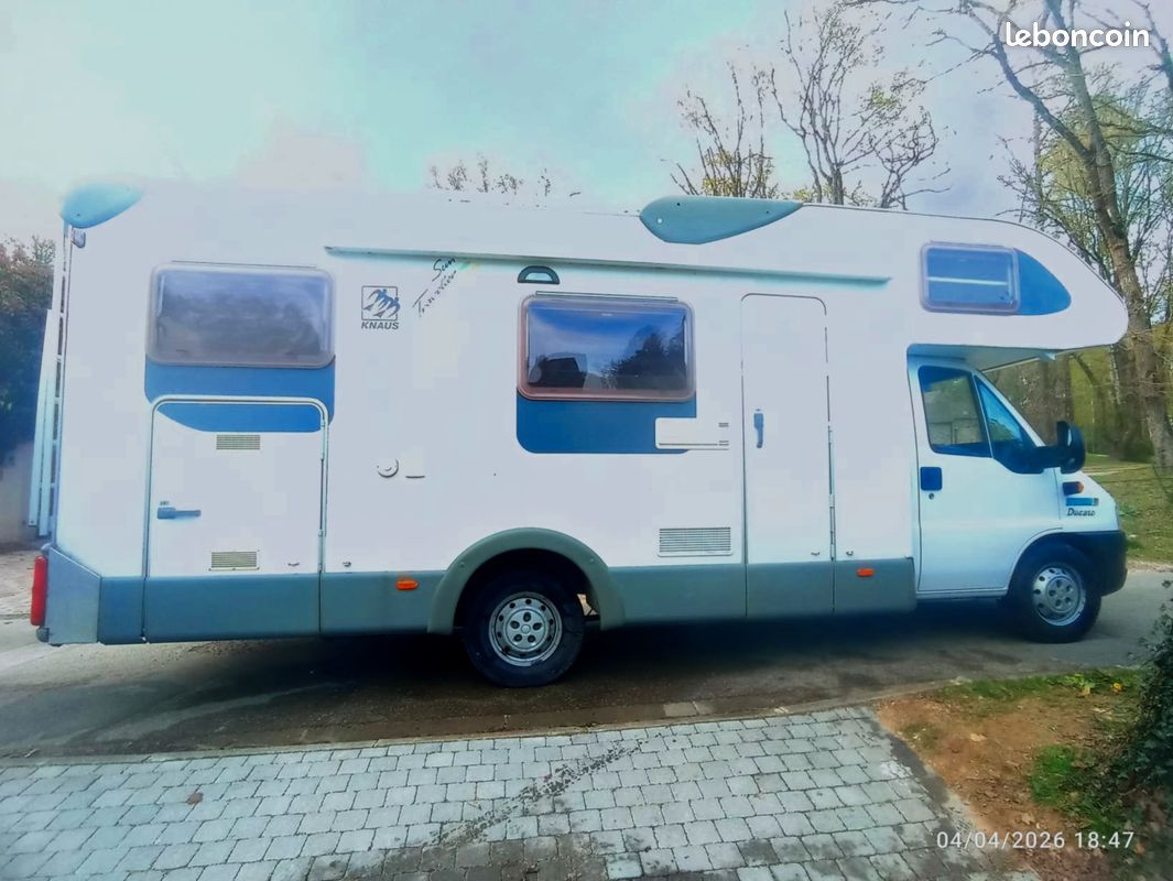 Camping car KNAUS 6 couchages, Fiat Ducato 2,8 l (image 7)