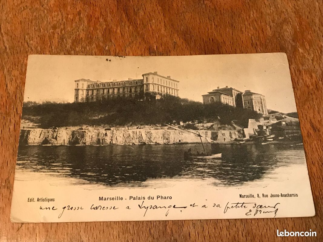 Carte Postale Ancienne CPA Marseille – Champ De Tir Du Phare – 1908