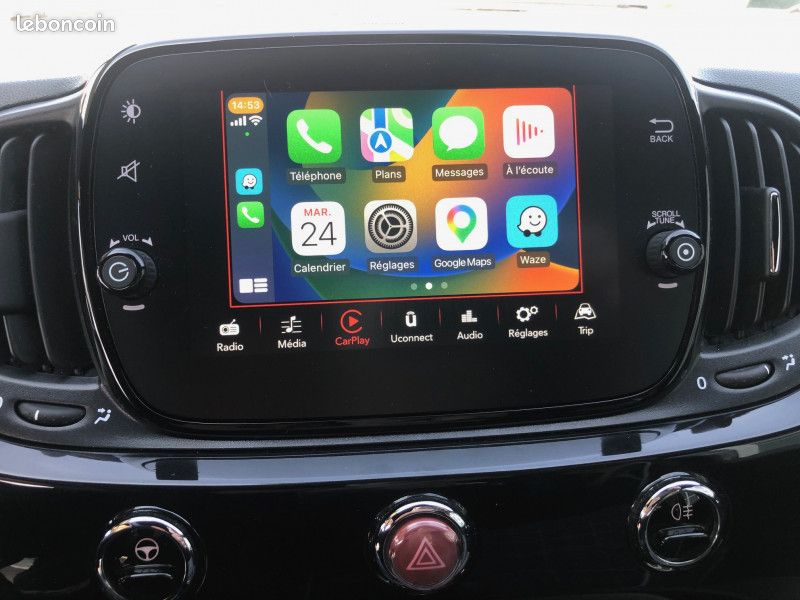 Fiat 500C 1.2 8V 69CH S&S LOUNGE DUALOGIC EURO6D (image 14)