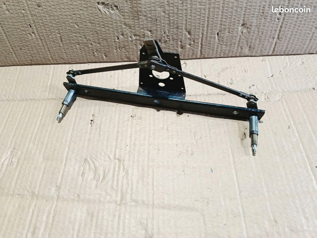 Lot de 2 axe essuie glace + support moteur Renault R4/4L voiture ancienne (image 2)