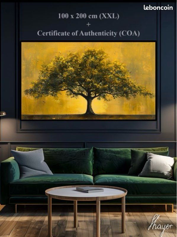 Arbre de Lumière – Œuvre signée (image 1)