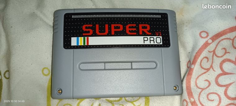 Cartouche Super EverDrive V3.0 Pour Super Nintendo - Bon état - Jeux Multiples Compatibles