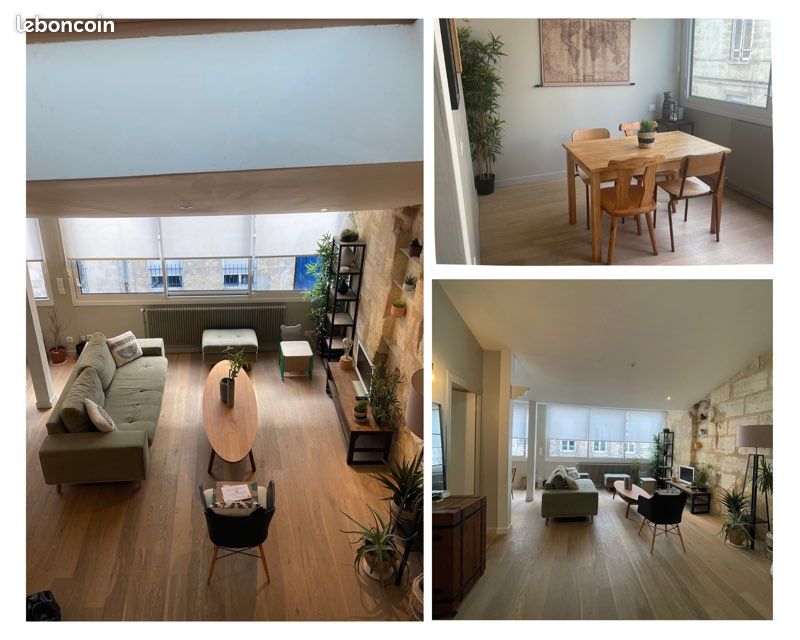 Appartement 3 pièces 68 m² · à Bordeaux · 67,5 m² · 1 200 €/mois