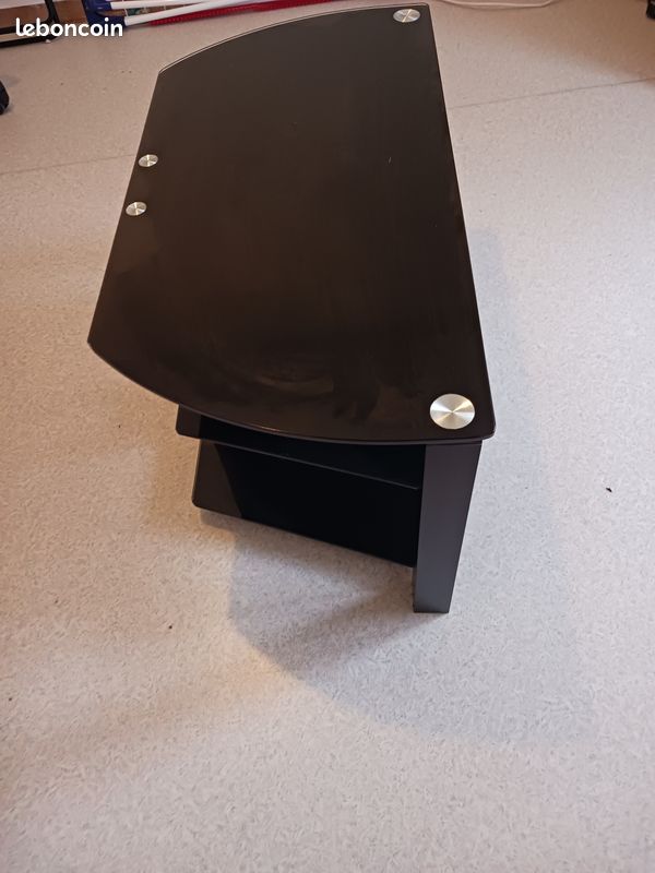 Table tv noir (image 2)